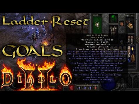 The Classic <b>Diablo</b> <b>2</b> <b>ladders</b> will <b>reset</b> on June 22 with a 4-hour downtime starting at 11 am PT. . Diablo 2 resurrected ladder reset